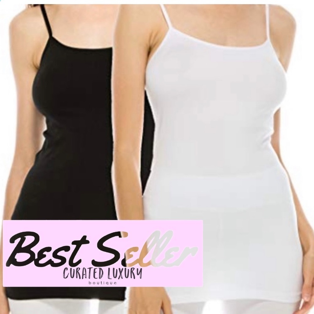 𝅺CAMI Black + White | 2 Pack